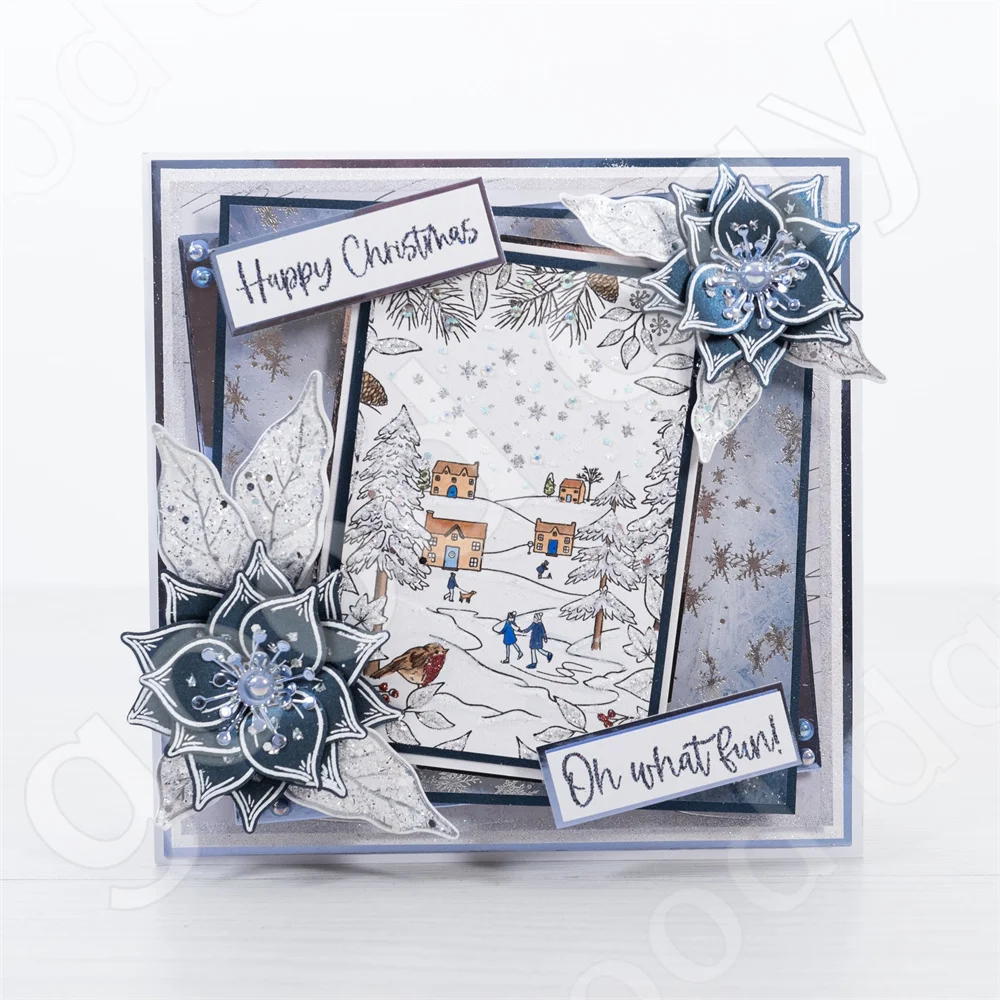 Nouvelle couronne de flocon de - Clear Silicone Stamps For Card Making avis et prix