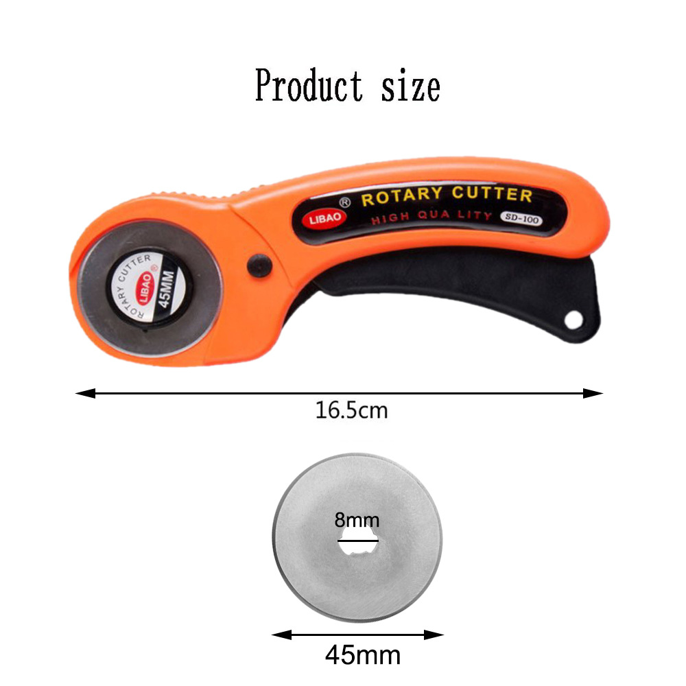 Lames de coupe rotatives de 45 - Rotary Cutter For Fabric 45Mm avis et prix
