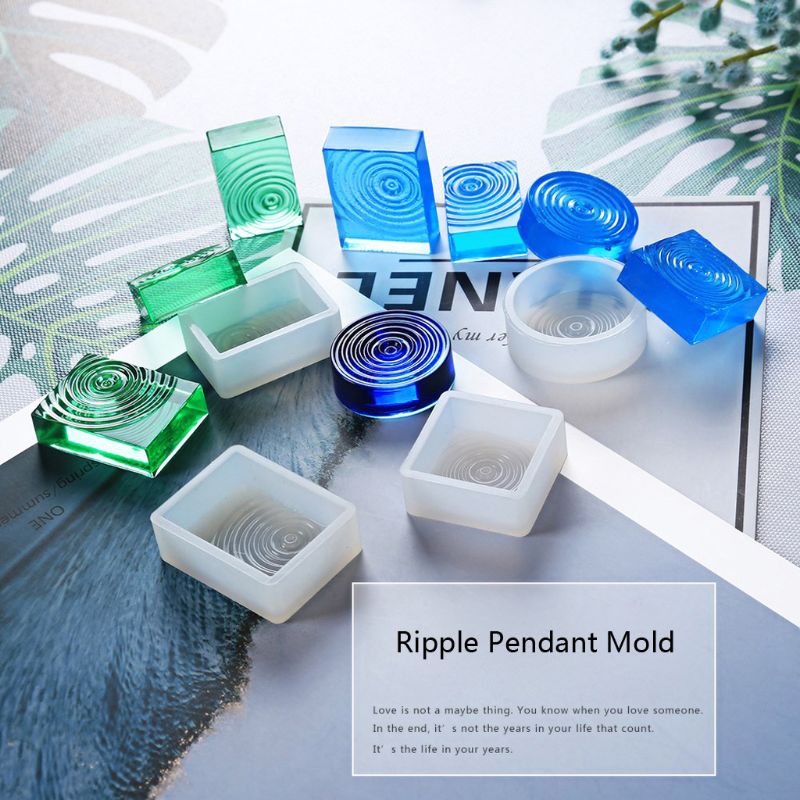4 pièces/ensemble moules en Si - Silicone Epoxy Resin Molds Set avis et prix