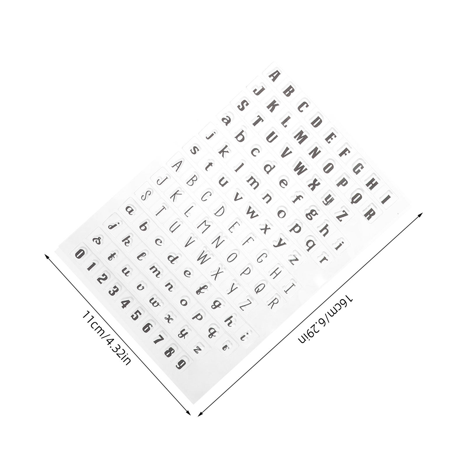 4 tampons transparents en sili - Clear Silicone Stamps For Card Making avis et prix